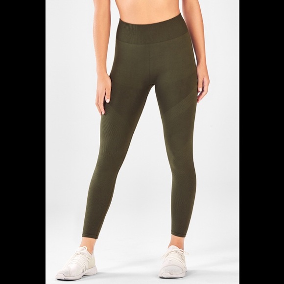 green fabletics leggings